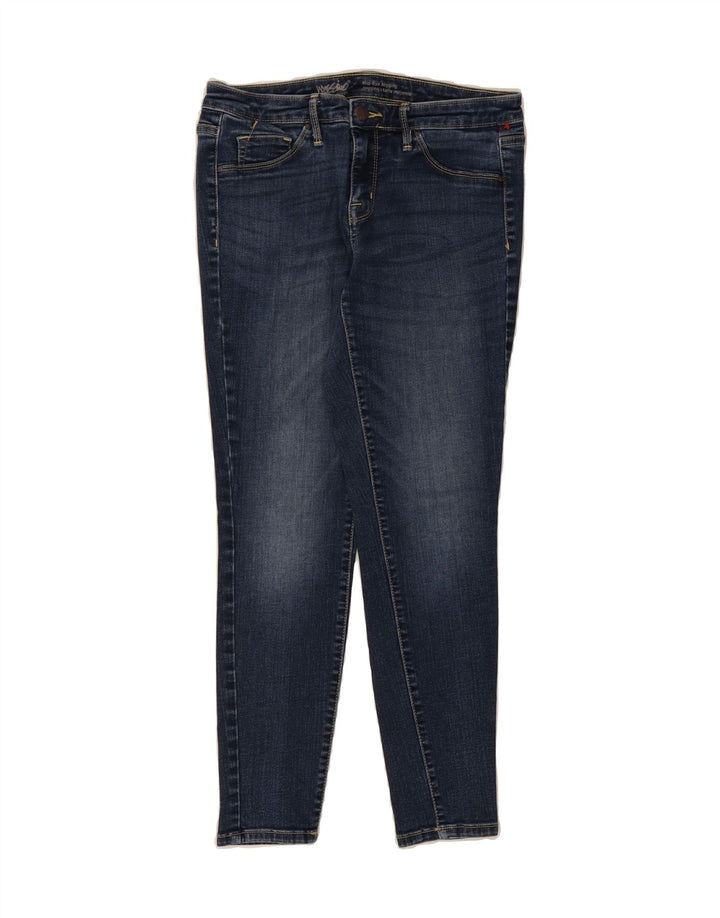 MOSSIMO Womens Mid Rise Crop Jegging Jeans US 8 Medium W29 L26 Blue Cotton Vintage Mossimo and Second-Hand Mossimo from Messina Hembry 