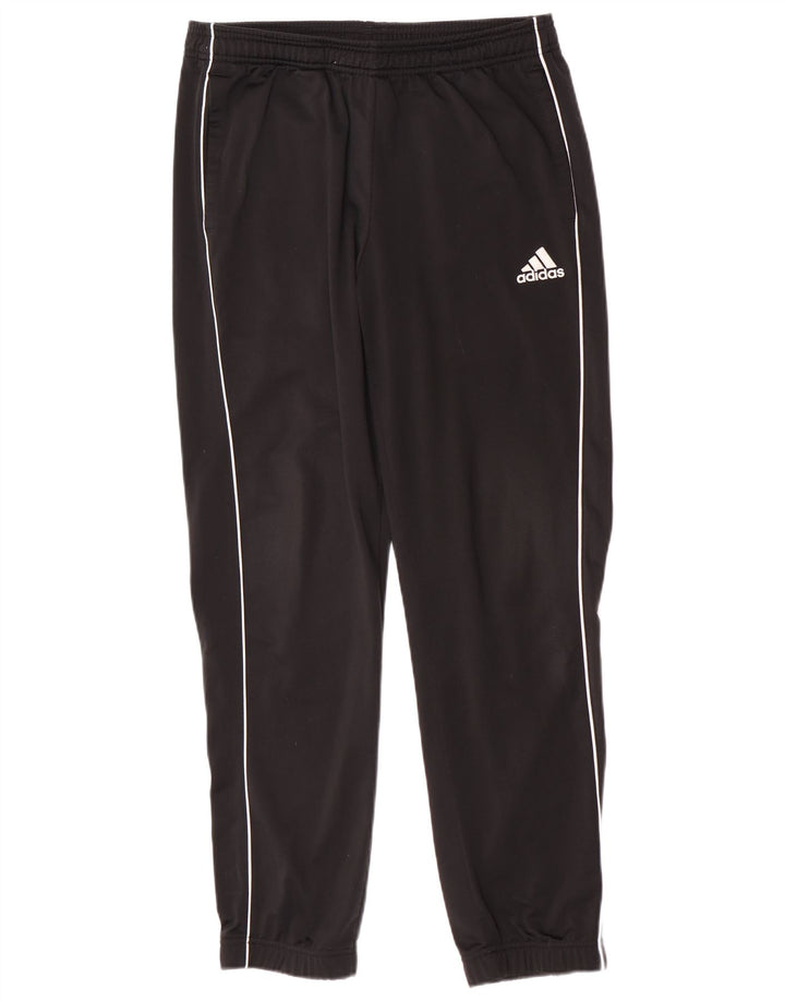Adidas Męskie spodnie dresowe Joggery, duże, czarne, poliestrowe