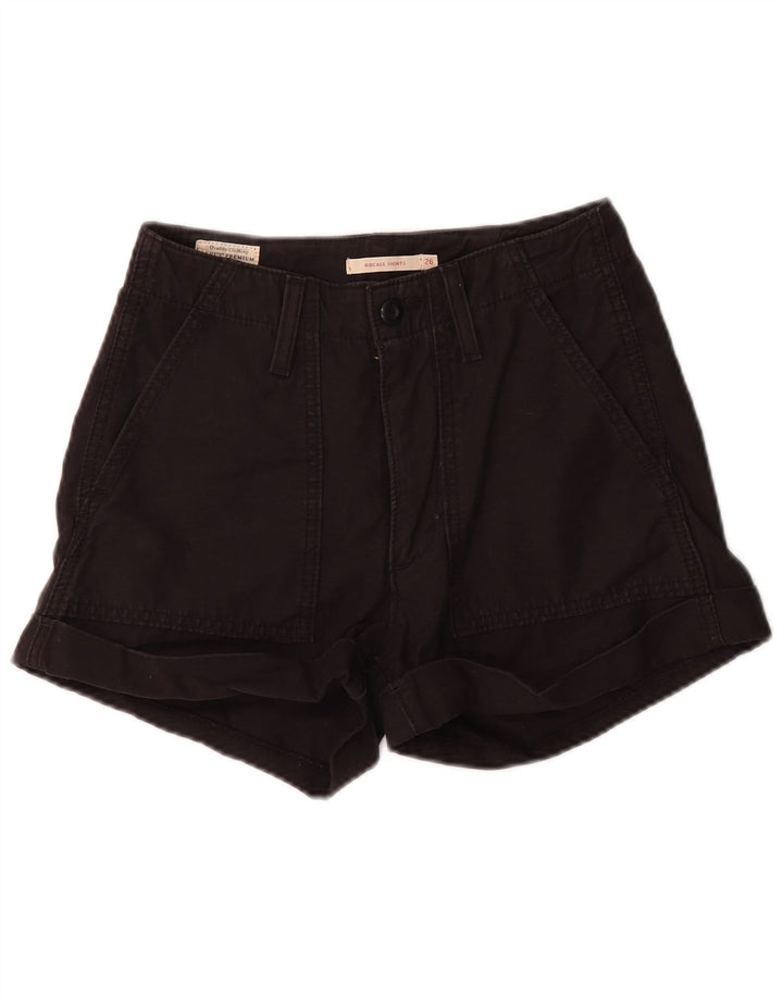 Damskie spodenki Chino Levi's Ribcage W26 Małe, czarne, bawełniane