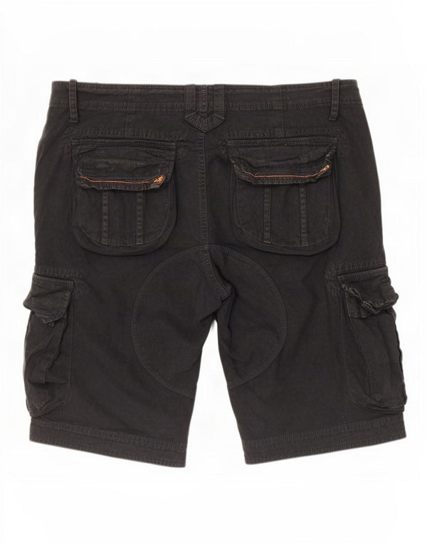 Męskie spodenki cargo Superdry 2XL W38, czarna bawełna