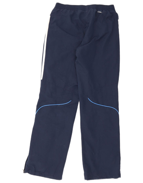 Damskie spodnie dresowe Adidas UK 12 Średni granatowy poliester sportowy