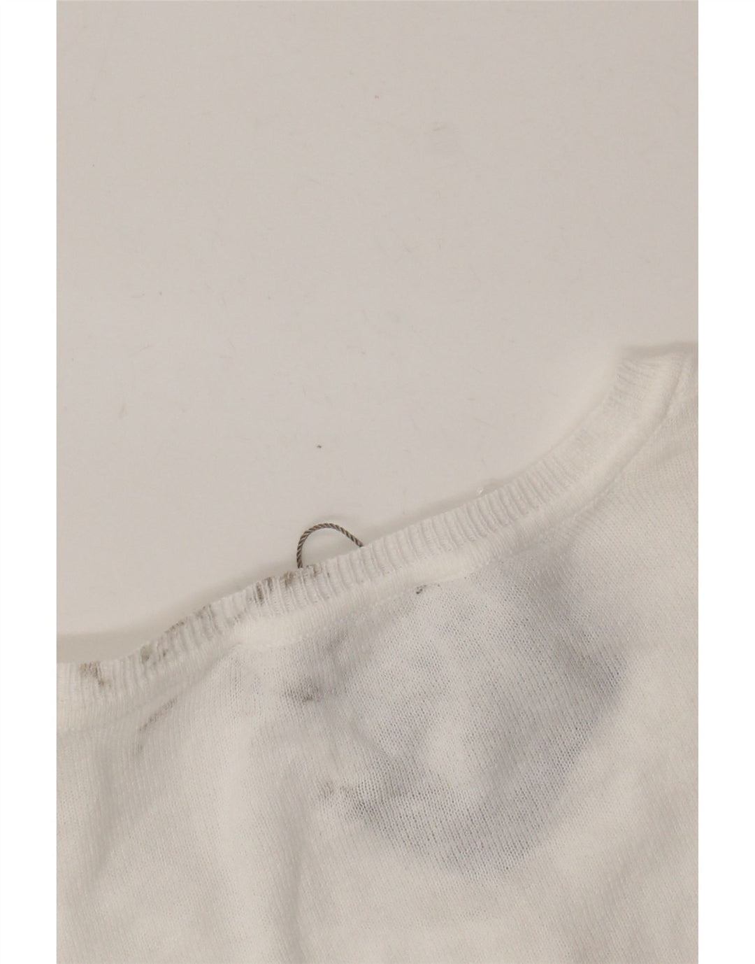 Sweter damski Oasis Crop Bolero UK 12, średni, biały, bawełniany