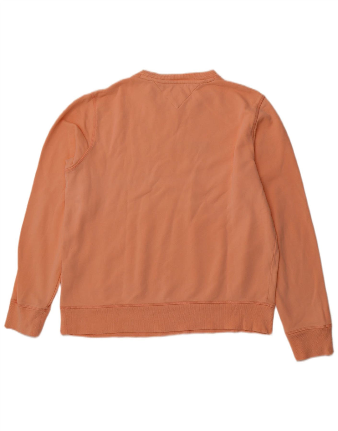 Damski sweter z grafiką TOMMY HILFIGER UK 16, duży, różowy, bawełniany