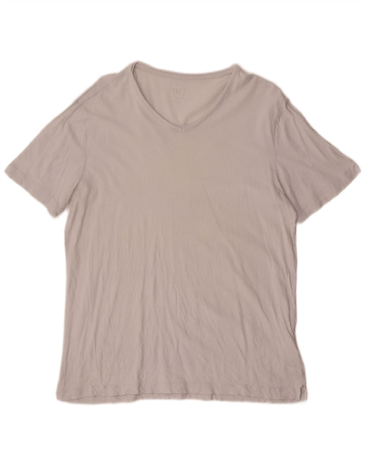 T-shirt męski Gap Top, średnioszary, bawełniany