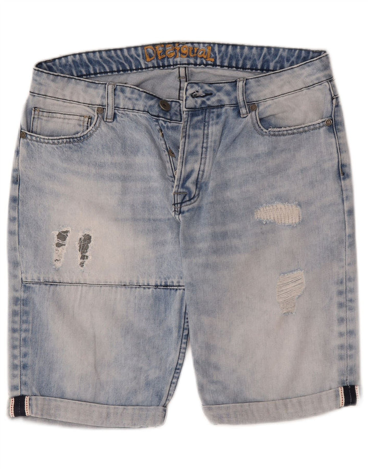 Męskie spodenki jeansowe Desigual W32 w kolorze średniego błękitu