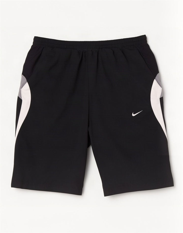 Męskie spodenki sportowe Nike, mały, czarny, poliestrowy blok kolorów
