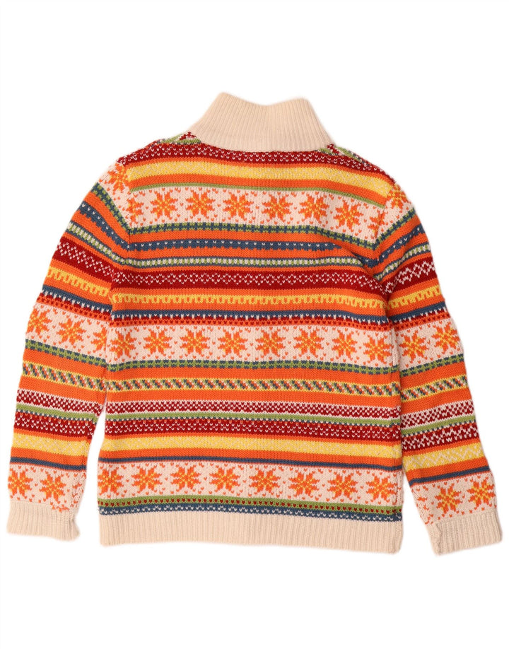 Sweter damski TCM Cardigan UK 14/16, duży, wielokolorowy Fair Isle