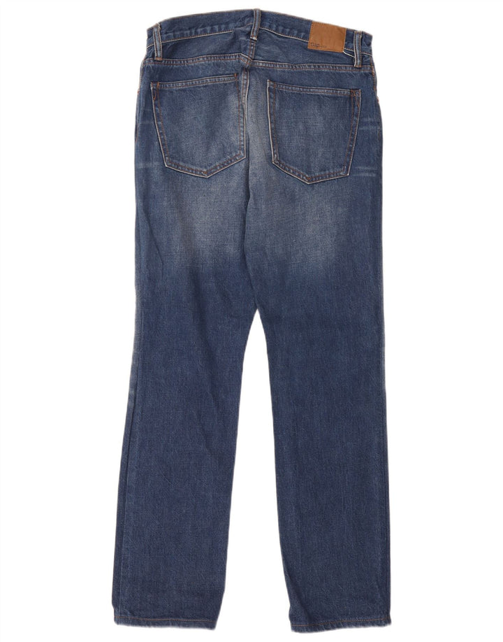 Damskie jeansy Gap Straight W30 L32 Niebieskie