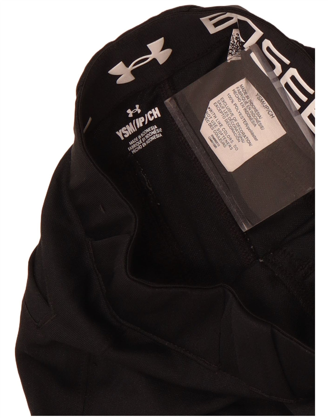 Spodnie dresowe chłopięce Under Armour, 7-8 lat, małe, czarne