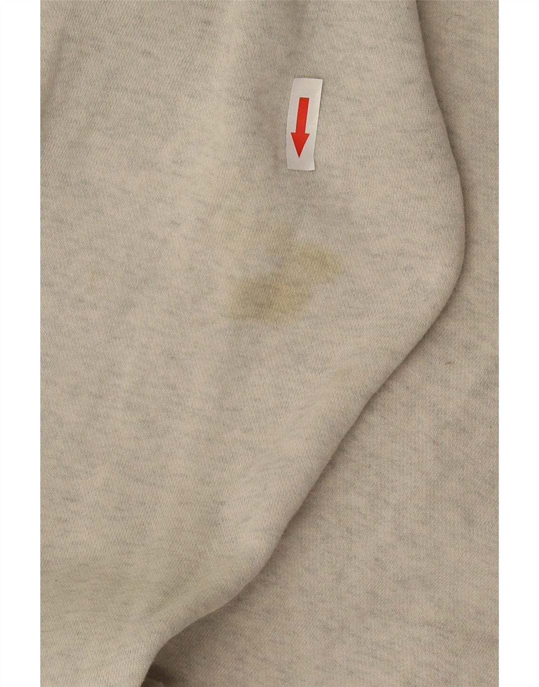 Męski sweter z kapturem Nike z grafiką, mały, szary, bawełniany