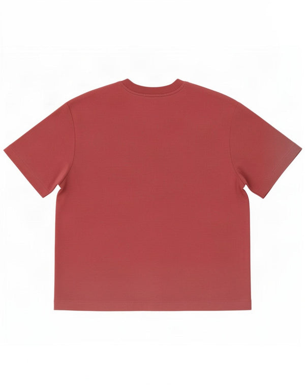 T-shirt męski Zara Top XL, bordowy