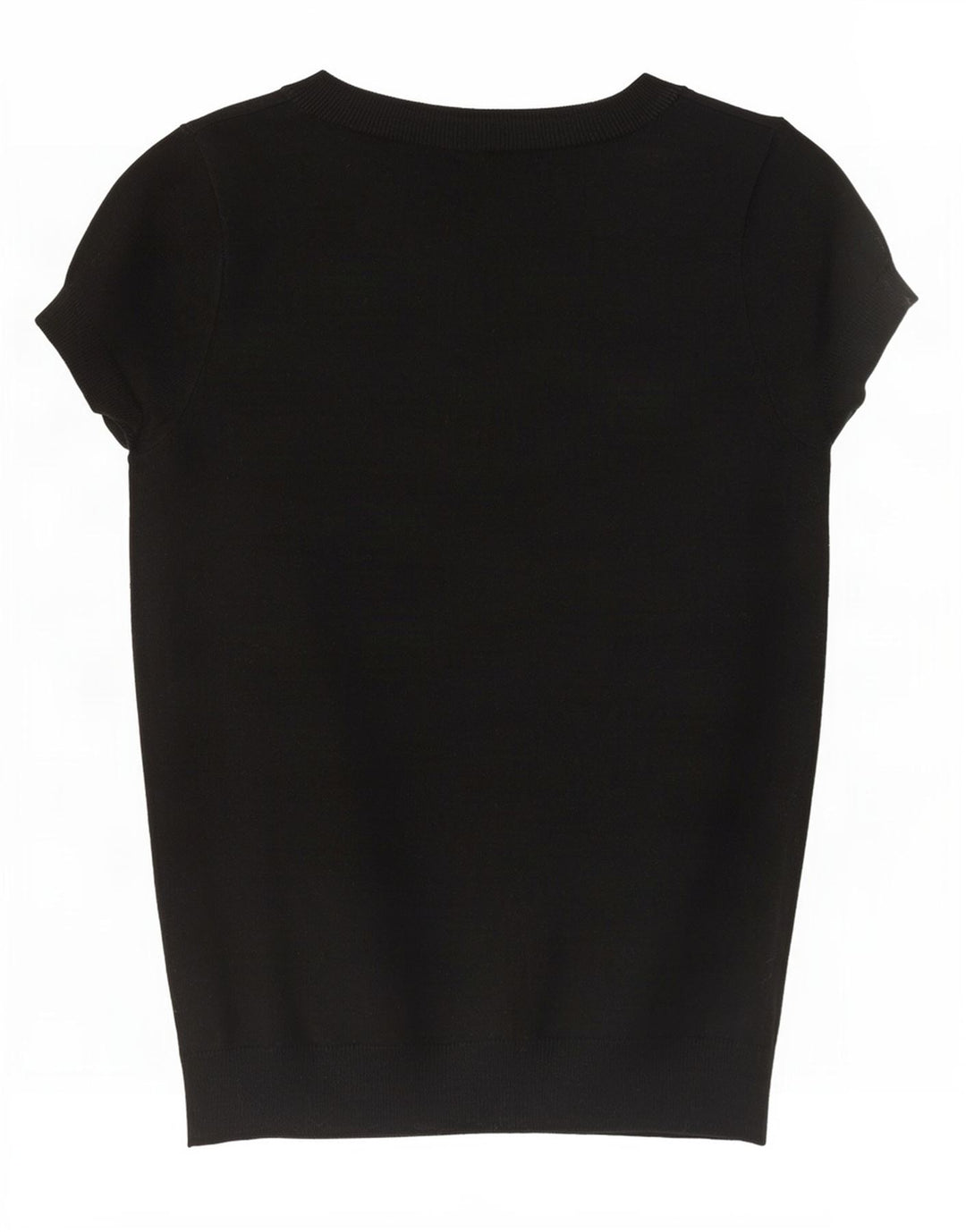 T-shirt damski Zara Top UK 14, duży, czarny