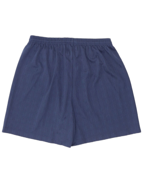 Damskie spodenki sportowe Umbro XL granatowe, geometryczne, sportowe