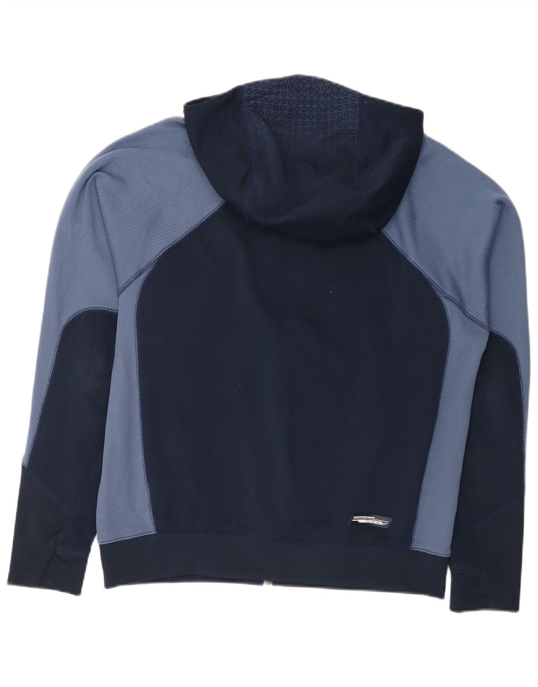Męska bluza dresowa z kapturem i grafiką Nike, kolor średni, granatowy