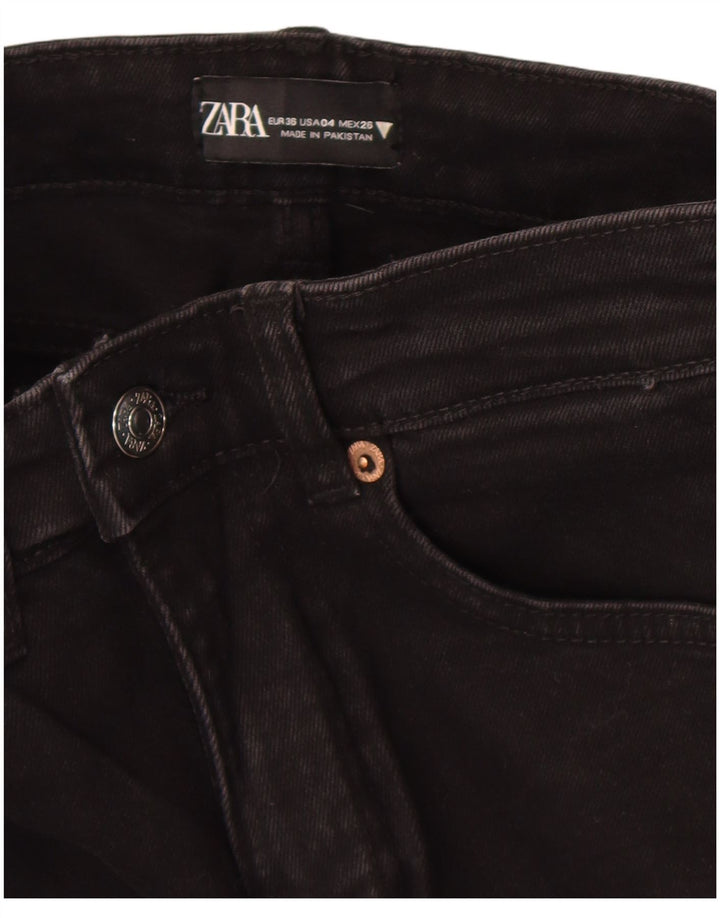 Damskie jeansy Bootcut Zara EU 36 XS W26 L25 Czarne