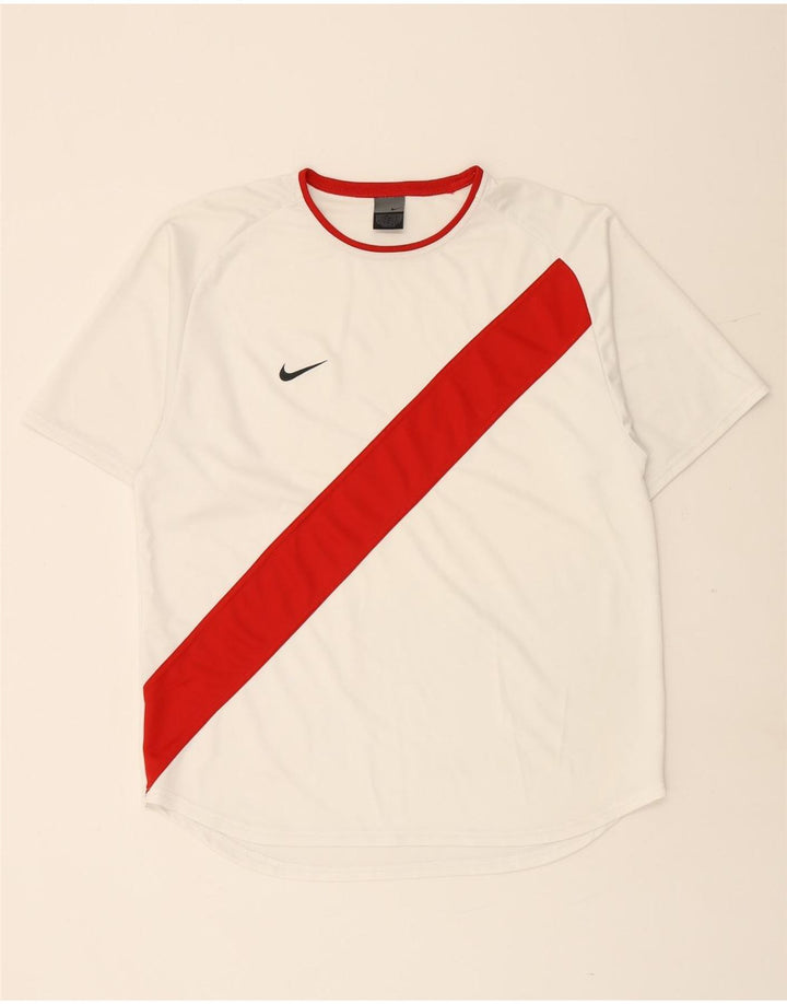 Męski T-shirt NIKE Top w kolorze średniej bieli