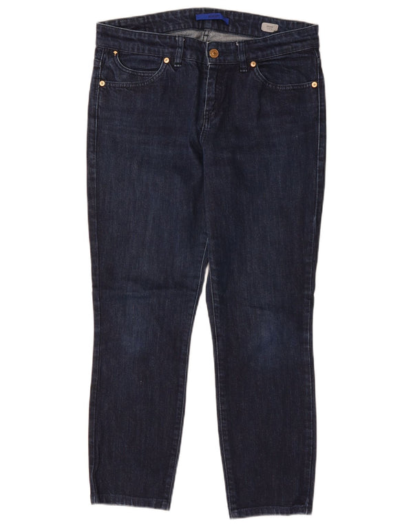 JOOP Womens Selma Slim Fit Cropped Jeans W29 L25 Navy Blue Cotton