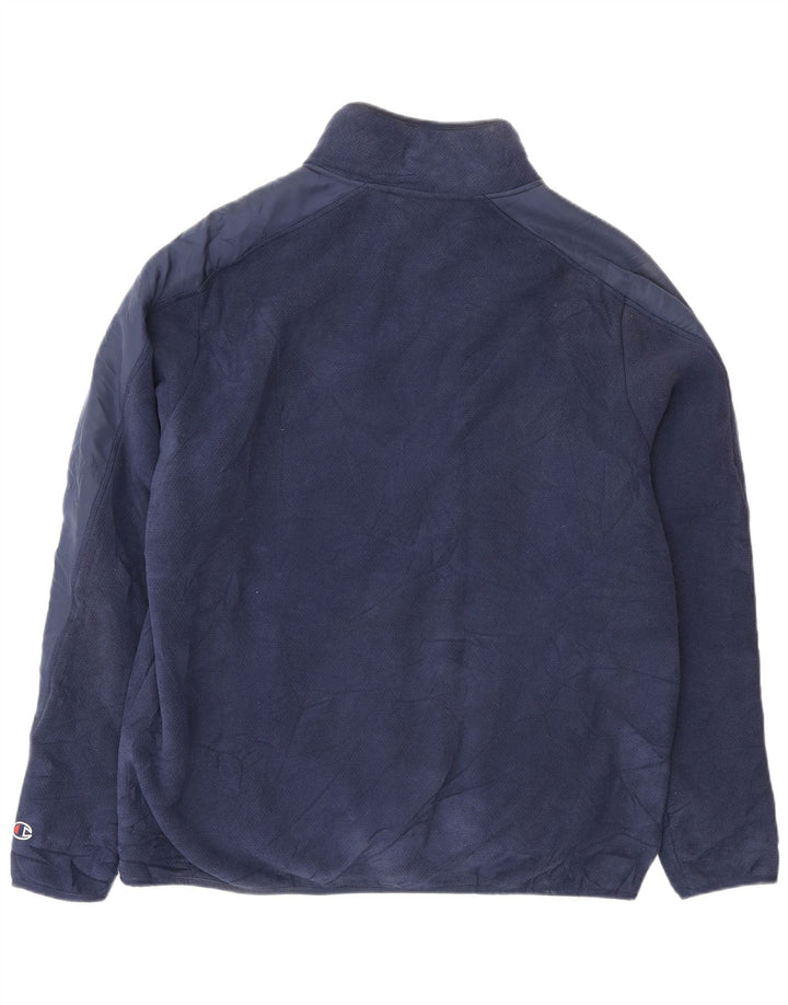 Męska kurtka Champion Sherpa UK 42 XL, granatowa, poliestrowa