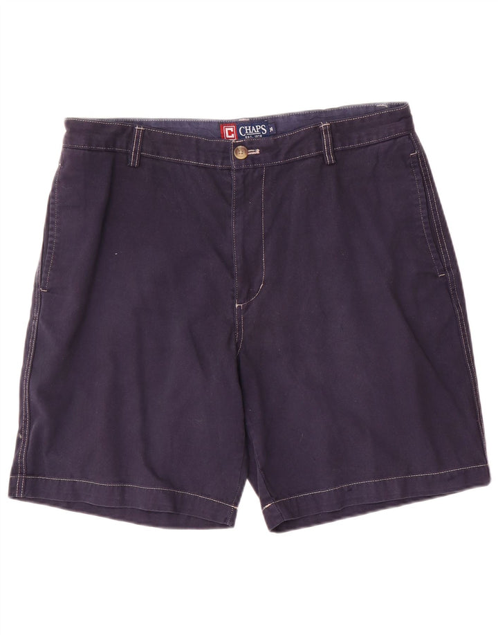 Męskie spodenki Chino Chaps, duże, W34, granatowe, bawełniane