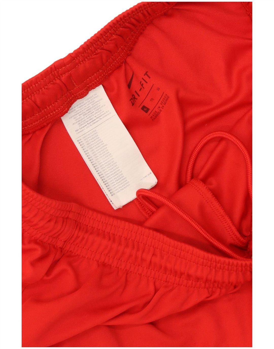 Męskie spodenki sportowe Nike Dri Fit XL, czerwone, poliestrowe