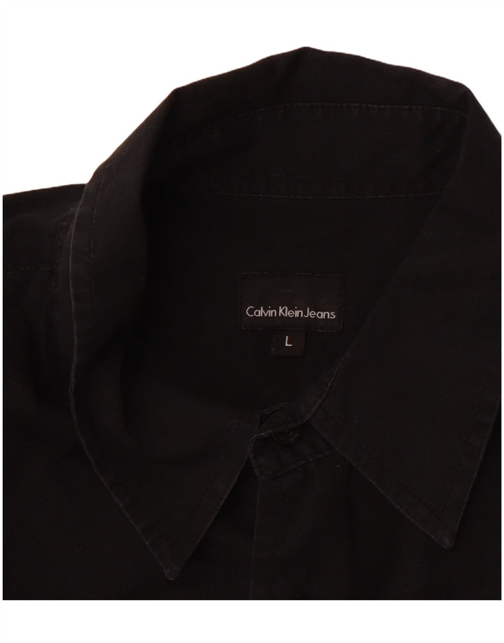 Koszula męska CALVIN KLEIN, duża, czarna