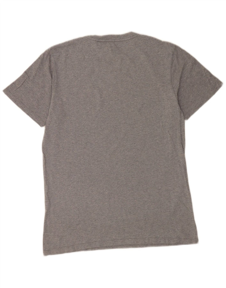 Męski T-shirt z grafiką Levi's, mały, szary