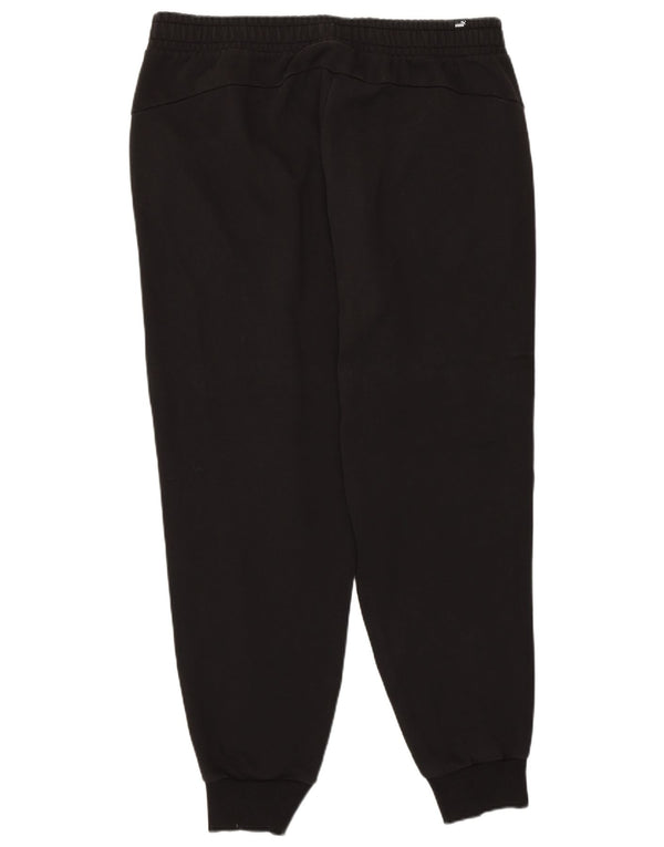 Damskie spodnie dresowe Puma Graphic Joggers UK 18 XL, czarne, bawełniane