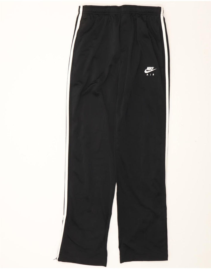 NIKE Mens Tracksuit Trousers UK 35/37 Small  Black Polyester Vintage Nike and Second-Hand Nike from Messina Hembry 