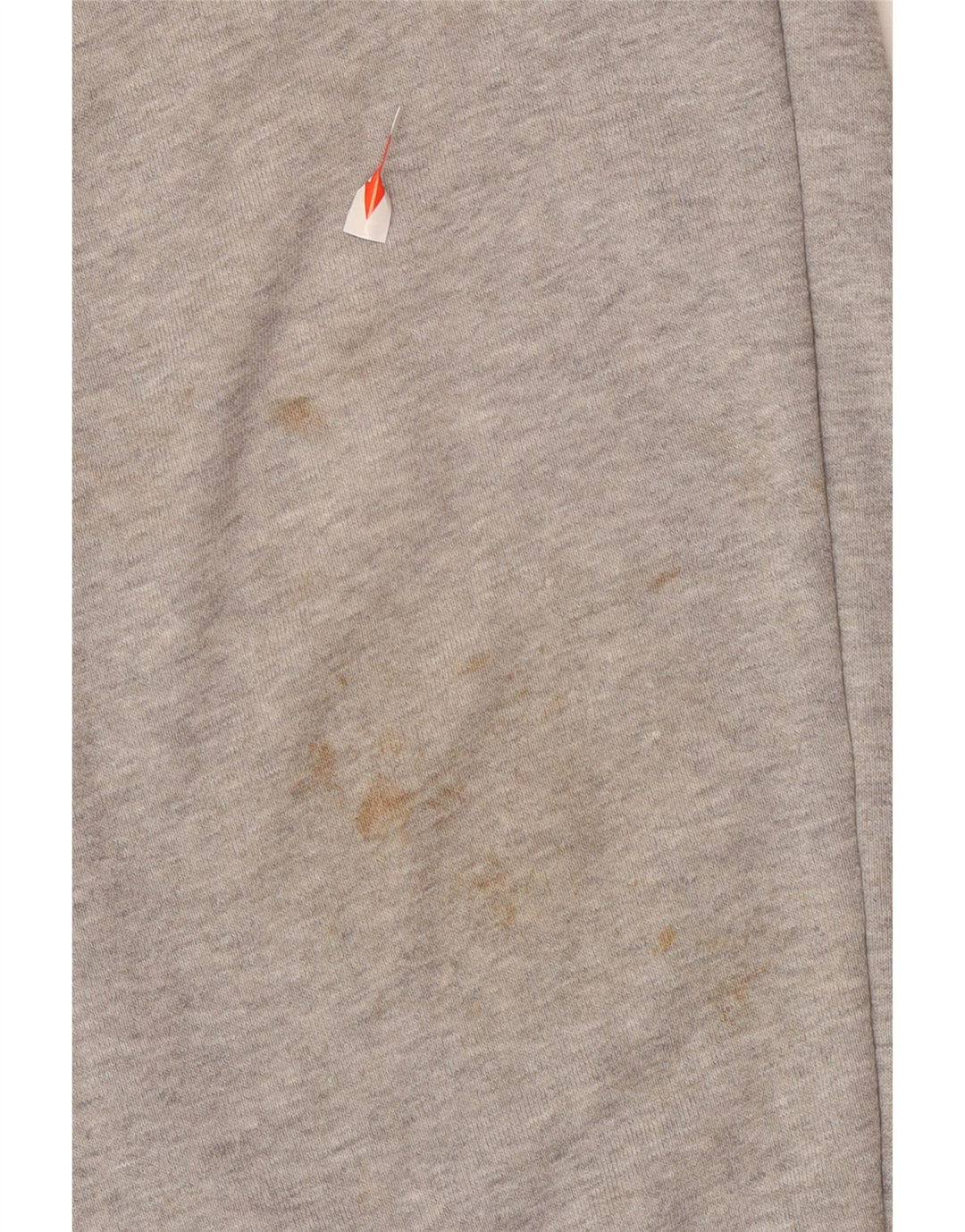 Męskie spodnie dresowe Adidas z grafiką, duże, szare, bawełniane