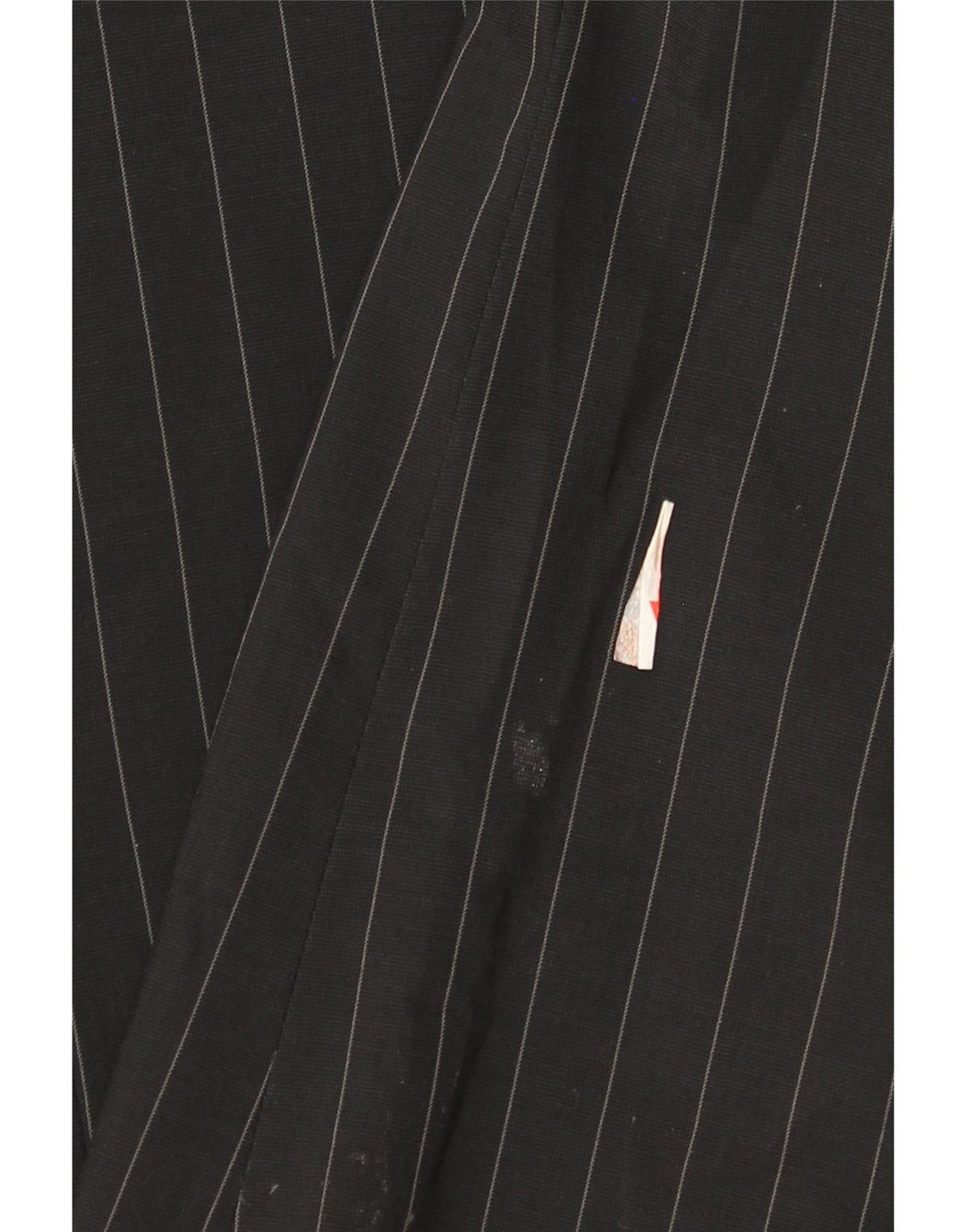 Męska marynarka Armani Collezioni zapinana na 3 guziki IT 52, duża, czarna w prążki