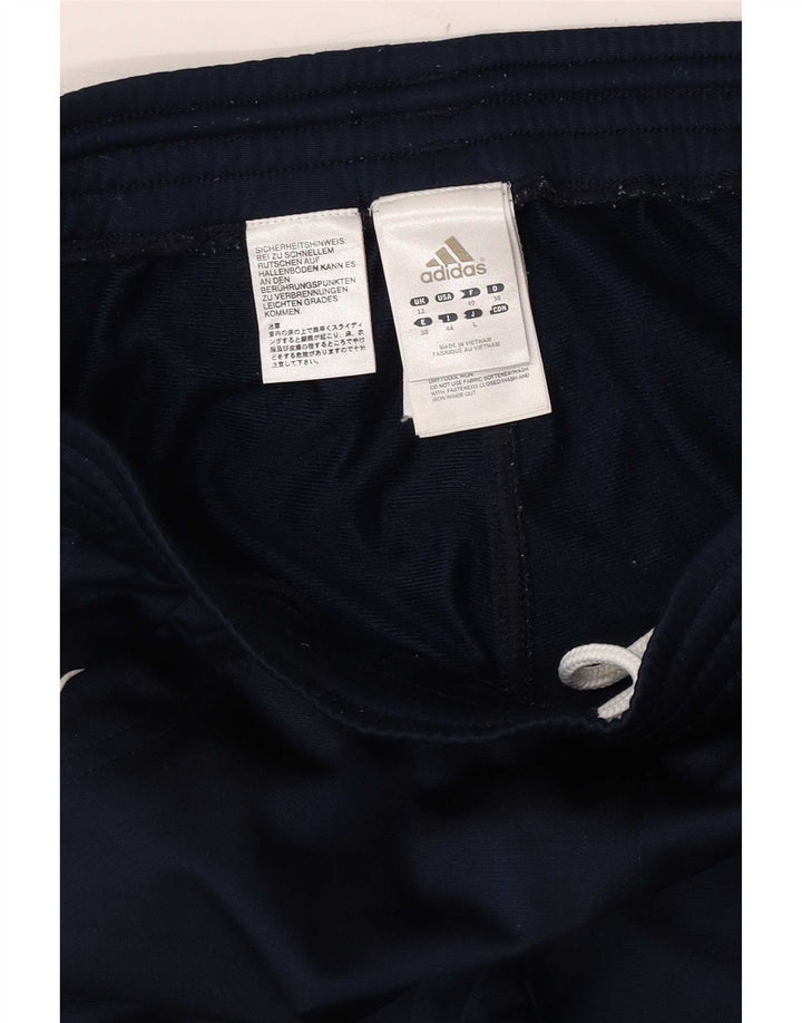 Damskie spodnie dresowe Adidas Joggers UK 12 Średni granatowy poliester