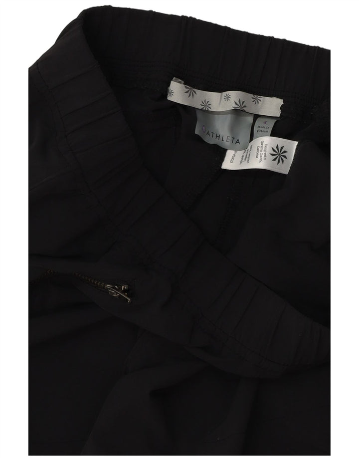 Damskie spodnie typu slim casual ATHLETA US 4 Small W28 L28 Czarny poliester