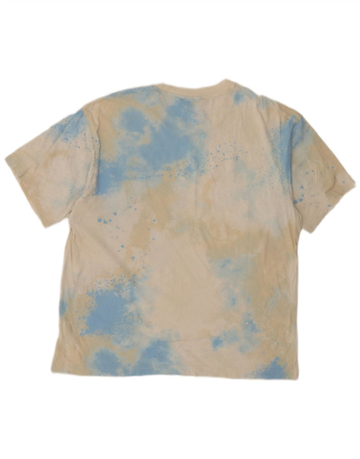 Adidas Męska koszulka Top Medium Multicolored Tie Dye Cotton