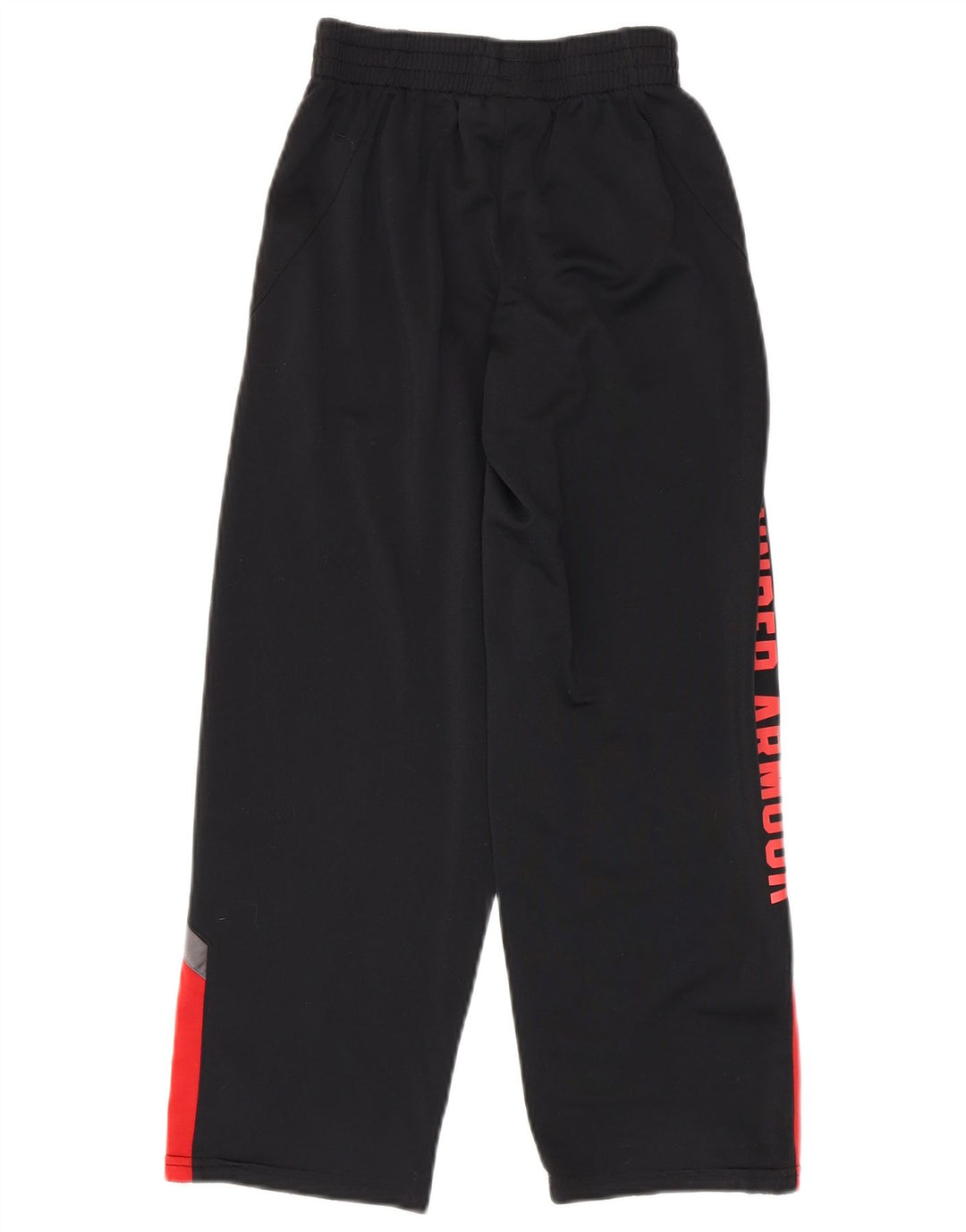 Chłopięce spodnie dresowe Under Armour 7-8 lat, małe, czarne, z blokami kolorów
