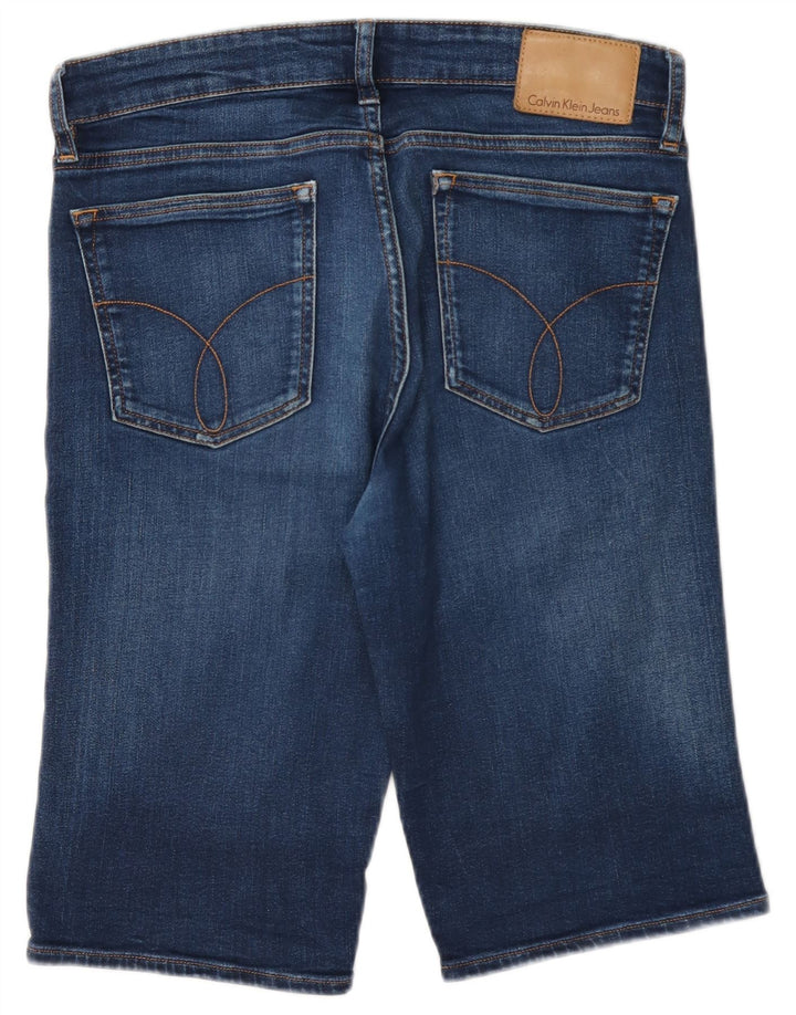 Męskie spodenki jeansowe Calvin Klein W31 Średnioniebieskie, bawełniane