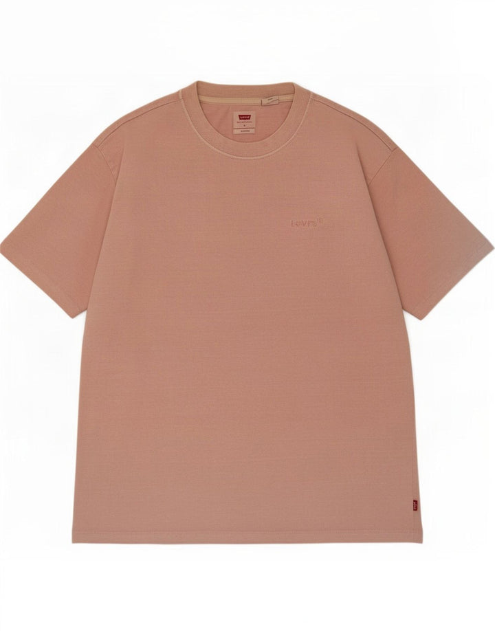 Męski T-shirt Levi's o swobodnym kroju, mały, różowy, bawełniany
