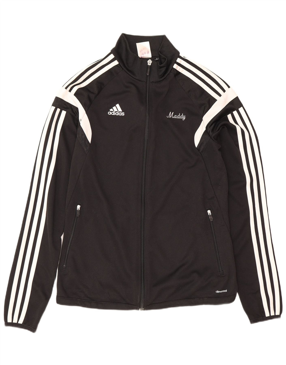 Damska kurtka dresowa Adidas Climacool UK 8/10, mała czarna