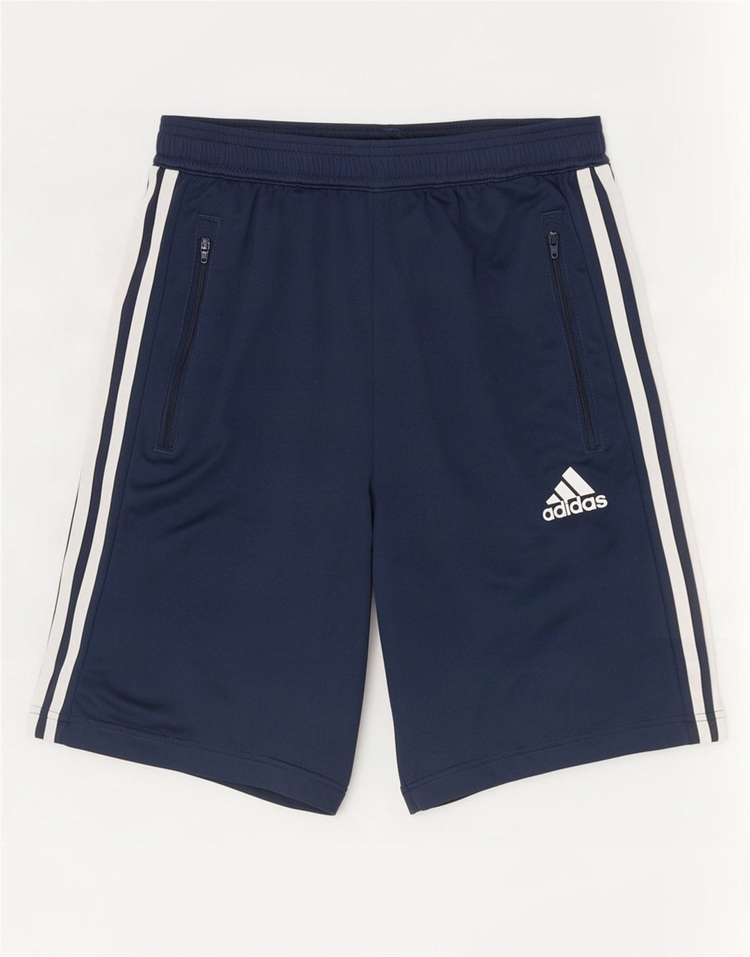 Męskie spodenki sportowe Adidas, małe, granatowe, poliestrowe