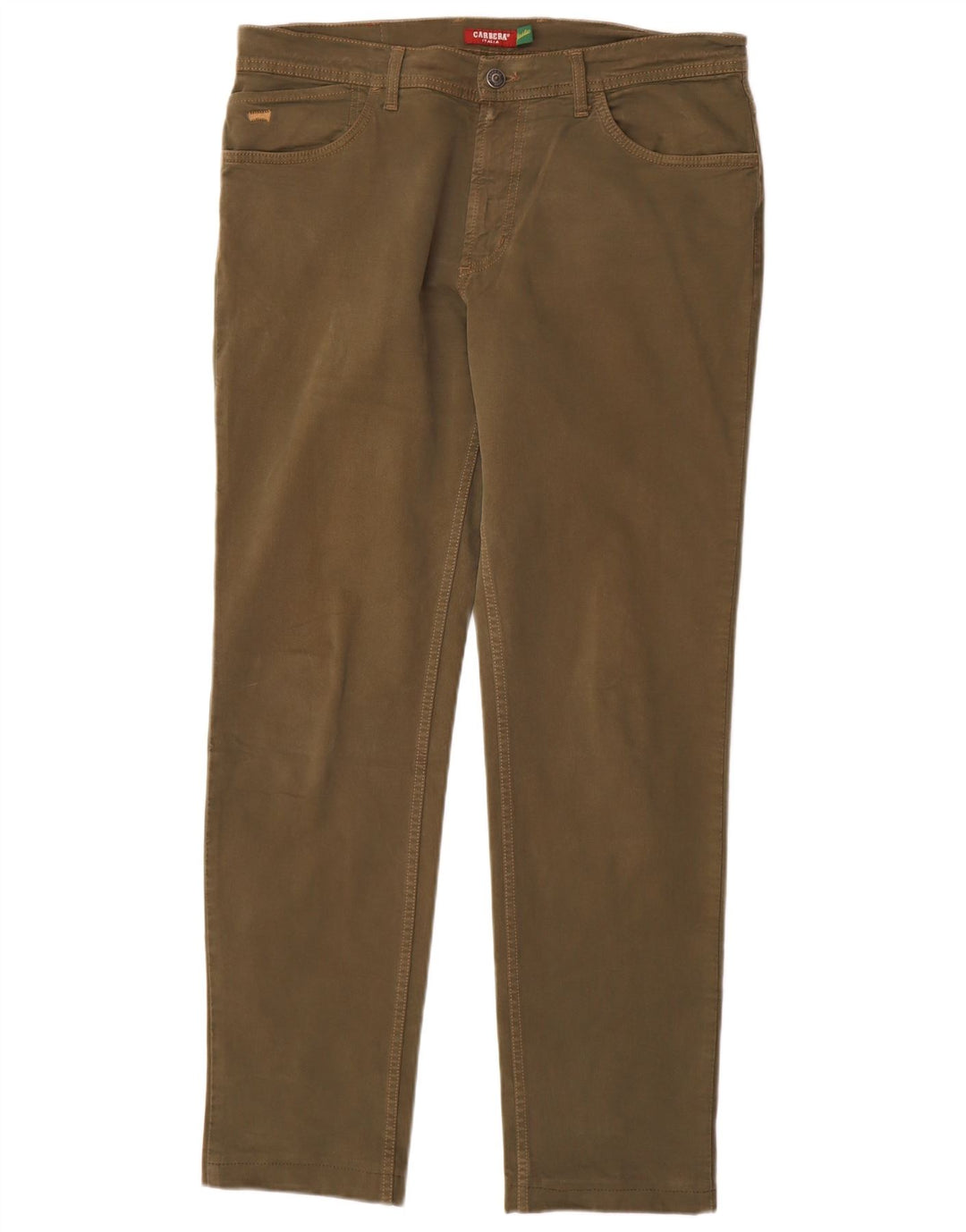 Spodnie męskie CARRERA 700 Slim Casual W33 L31 Khaki Cotton