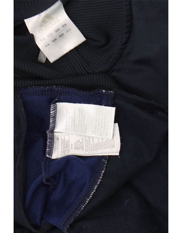 Adidas Męska bluza dresowa Top Jacket UK 40/42 Średni granatowy kolor blokowy