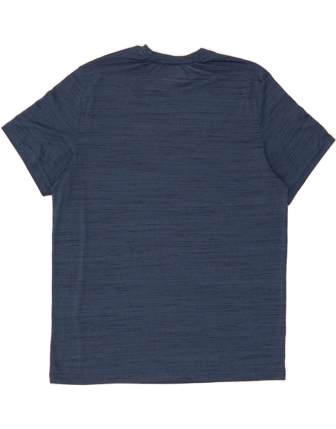FILA Mens T-Shirt Top Medium Navy Blue Pinstripe Vintage Fila and Second-Hand Fila from Messina Hembry 