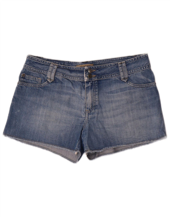 Damskie spodenki jeansowe Massimo Dutti W30 Średnioniebieskie, bawełniane