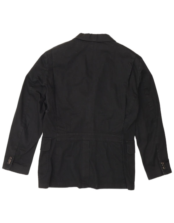 Polo Ralph Lauren Męska marynarka zapinana na 3 guziki UK 42 XL Czarna bawełna