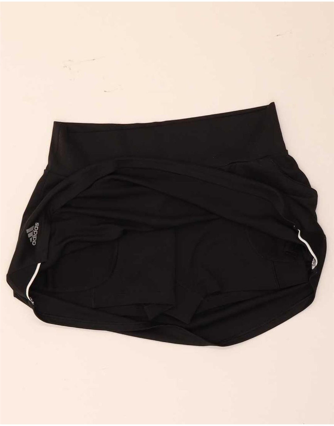 Adidas Damskie Aeroready Skort UK 12/14 Średni Czarny Poliester
