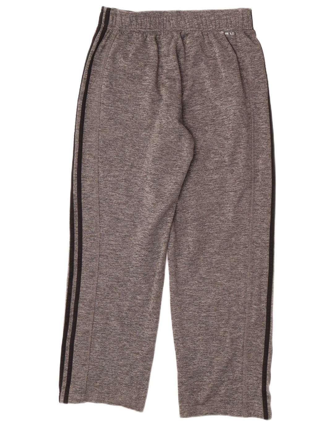 Męskie spodnie dresowe Adidas Climawarm, średnio szary, nakrapiany poliester