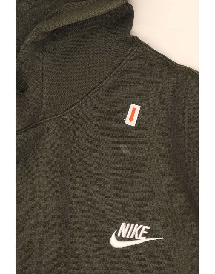 Męska bluza z kapturem Nike, średnia, bawełniana khaki