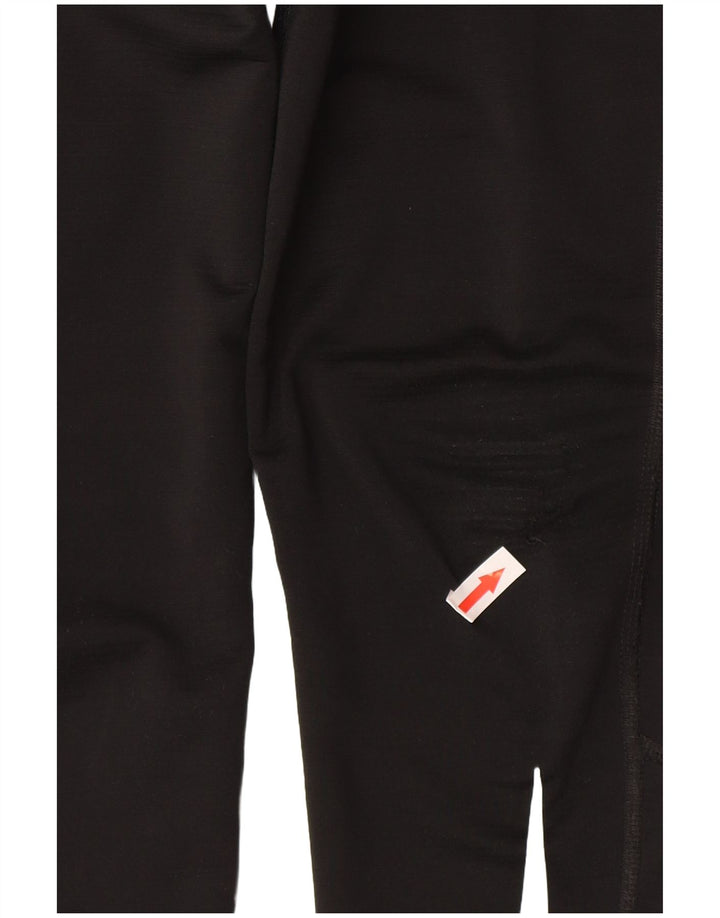 Chłopięce legginsy Nike Dri Fit z grafiką, 8-9 lat, małe, czarne, poliestrowe