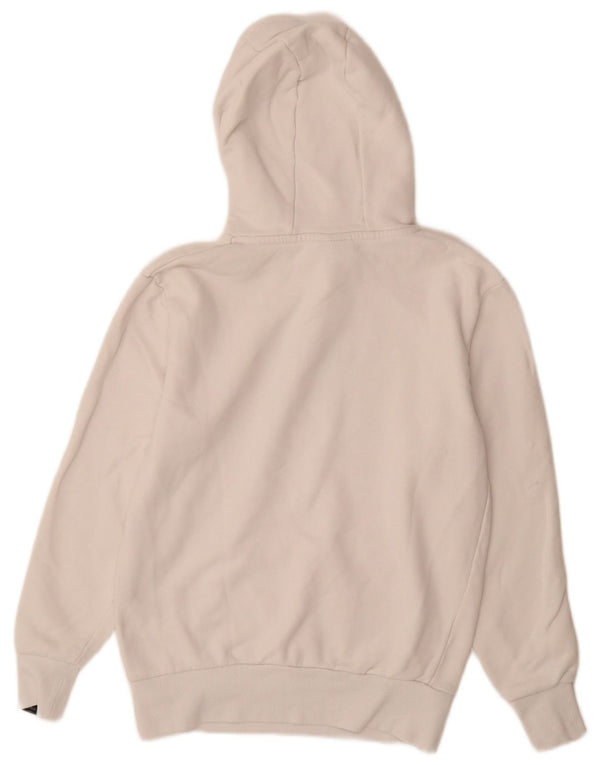 Męski sweter z kapturem i grafiką ELLESSE, mały, z białej bawełny