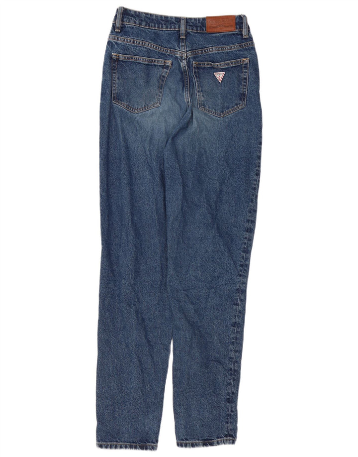Guess Damskie Zwężane Dżinsy W25 L29 Niebieskie Bawełniane