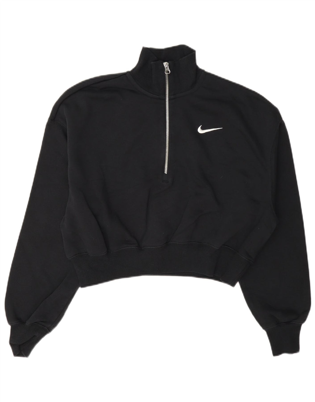 Damska bluza dresowa Nike Oversize z zamkiem błyskawicznym UK 10, mała czarna